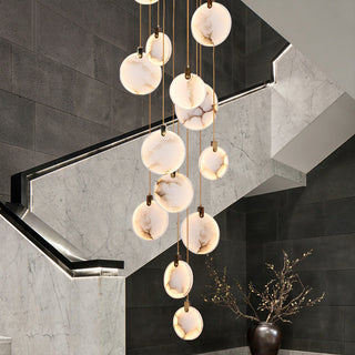 Harvest Alabaster Pendant Lamp-Neutral Decor