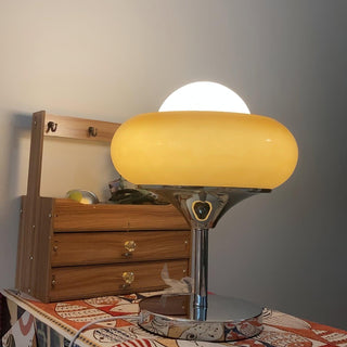 Solise Lampe de Table en Verre Rétro Vintage