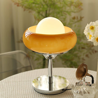 Solise Lampe de Table en Verre Rétro Vintage