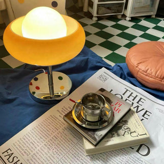 Solise Lampe de Table en Verre Rétro Vintage