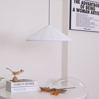 Cone Lampe Suspendue Minimaliste en Résine Chapeau