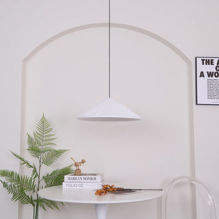 Cone Lampe Suspendue Minimaliste en Résine Chapeau