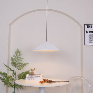 Cone Lampe Suspendue Minimaliste en Résine Chapeau