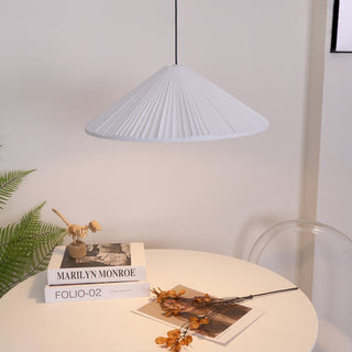 Cone Lampe Suspendue Minimaliste en Résine Chapeau