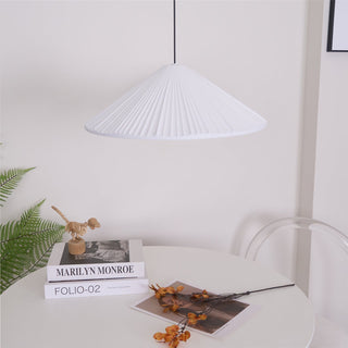 Cone Lampe Suspendue Minimaliste en Résine Chapeau