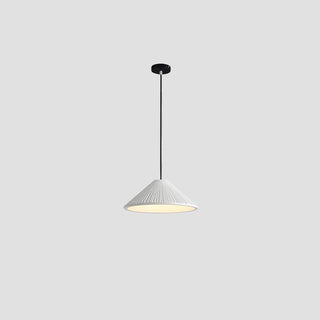 Cone Lampe Suspendue Minimaliste en Résine Chapeau