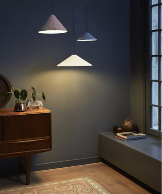 Cone Lampe Suspendue Minimaliste en Résine Chapeau