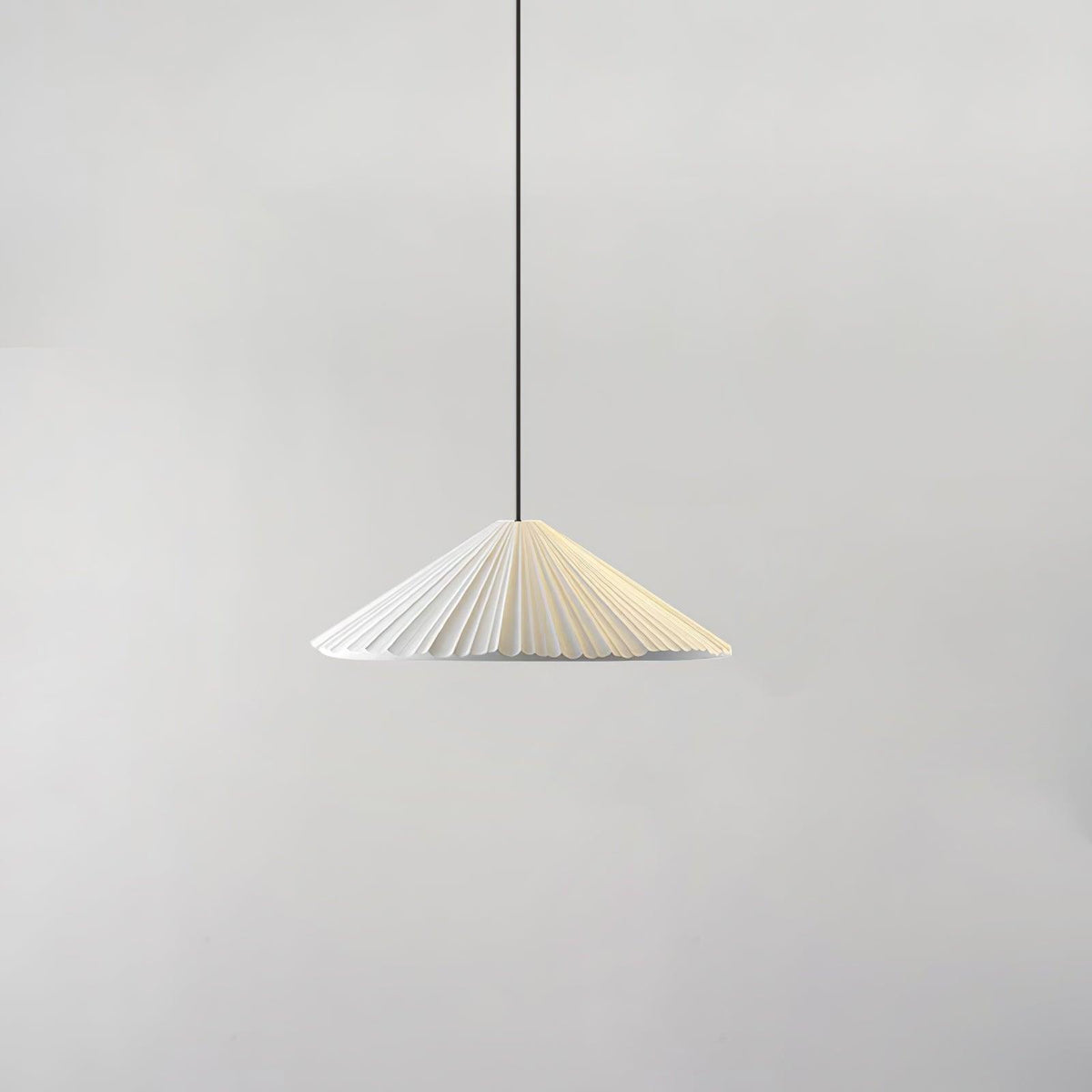 Cone Lampe Suspendue Minimaliste en Résine Chapeau
