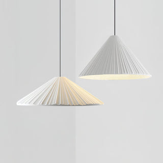 Cone Lampe Suspendue Minimaliste en Résine Chapeau