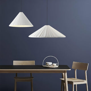 Cone Lampe Suspendue Minimaliste en Résine Chapeau