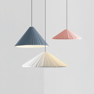 Cone Lampe Suspendue Minimaliste en Résine Chapeau