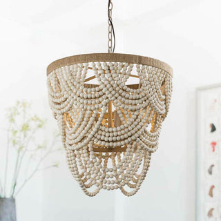 Alshaila Lustre Postmoderne Ee Luxe Bois Métal