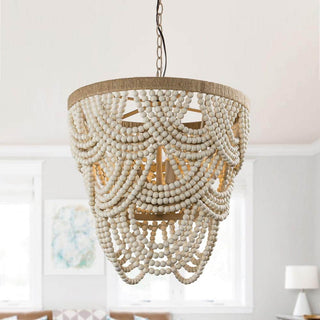 Alshaila Lustre Postmoderne Ee Luxe Bois Métal