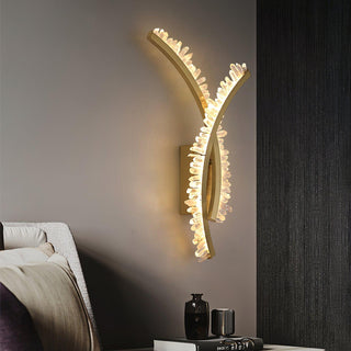Prairie Lampe Murale en Cristal Art Nordique Premium-Luire