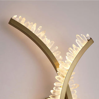 Prairie Lampe Murale en Cristal Art Nordique Premium-Luire