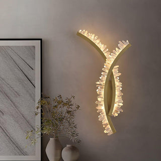 Prairie Lampe Murale en Cristal Art Nordique Premium-Luire