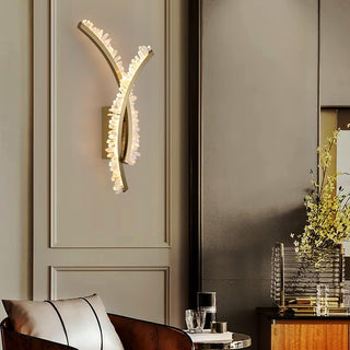 Prairie Lampe Murale en Cristal Art Nordique Premium-Luire