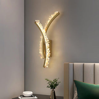 Prairie Lampe Murale en Cristal Art Nordique Premium-Luire
