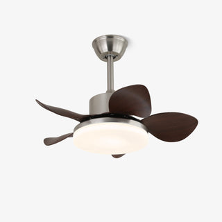 Plafonnier Ventilateur Kaelen en Bois