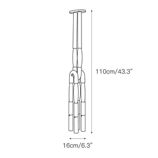 Cacarir Suspension Traditionnelle Art Métal Noir