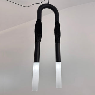 Cacarir Suspension Traditionnelle Art Métal Noir