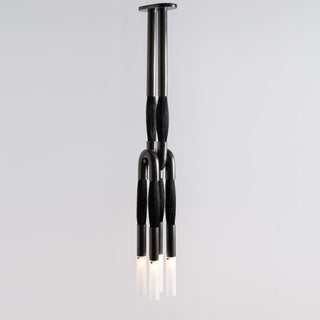 Cacarir Suspension Traditionnelle Art Métal Noir