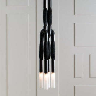 Cacarir Suspension Traditionnelle Art Métal Noir