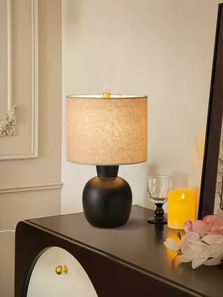 Joan Lampe de Table Minimaliste en Bois