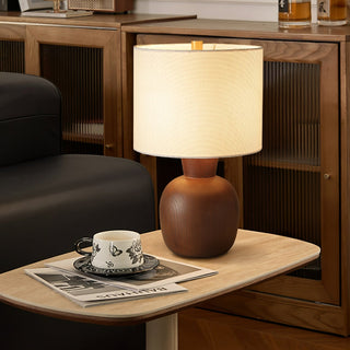 Joan Lampe de Table Minimaliste en Bois