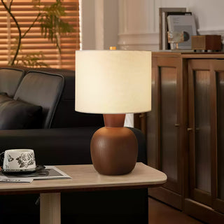 Joan Lampe de Table Minimaliste en Bois