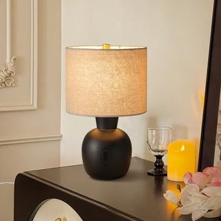 Joan Lampe de Table Minimaliste en Bois