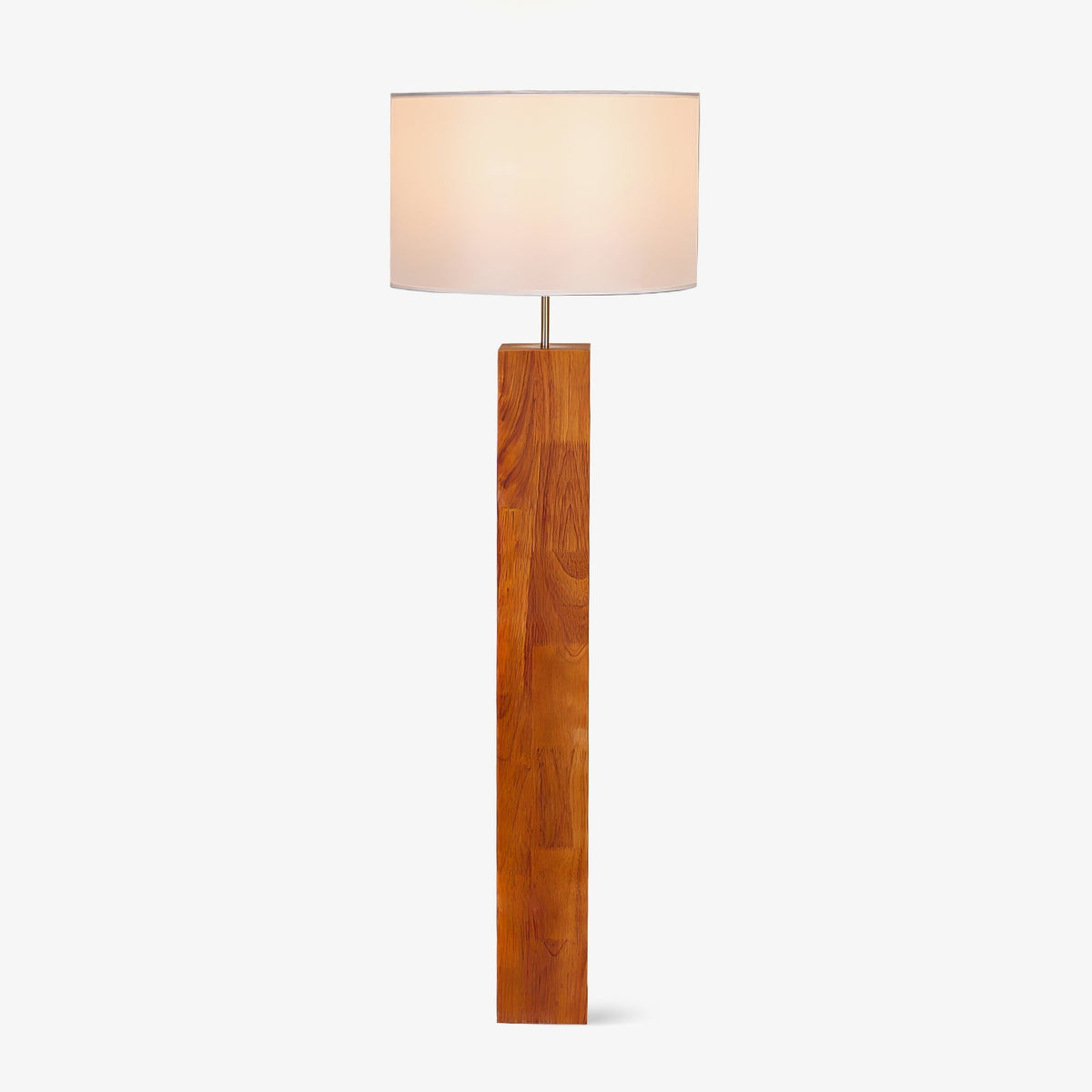 Timberline Lampadaire en Tissu Et Bois
