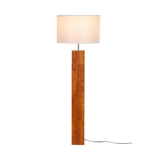 Timberline Lampadaire en Tissu Et Bois