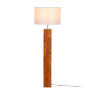 Timberline Lampadaire en Tissu Et Bois