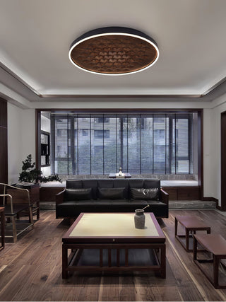 Cevynira Texturé Bronze Applique Plafond