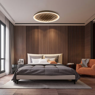 Cevynira Texturé Bronze Applique Plafond