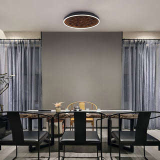 Cevynira Texturé Bronze Applique Plafond