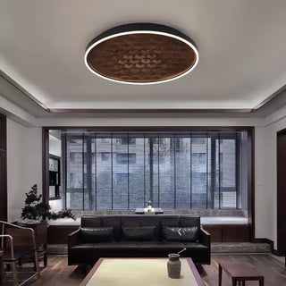 Cevynira Texturé Bronze Applique Plafond