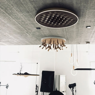 Cevynira Texturé Bronze Applique Plafond