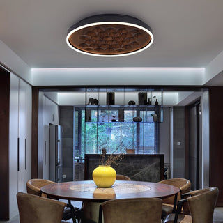 Cevynira Texturé Bronze Applique Plafond