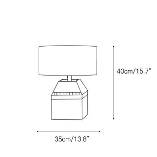 Velelelle Lampe à poser