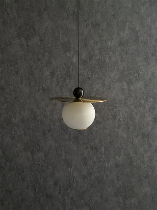 Alvarel Suspension Moderne Cordon Laiton Albâtre
