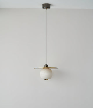 Alvarel Suspension Moderne Cordon Laiton Albâtre