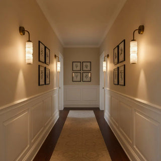 Helix Alabaster Wall Lamp-Neutral Decor