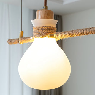 Votheor Suspension Moderne Unique Corde Verre