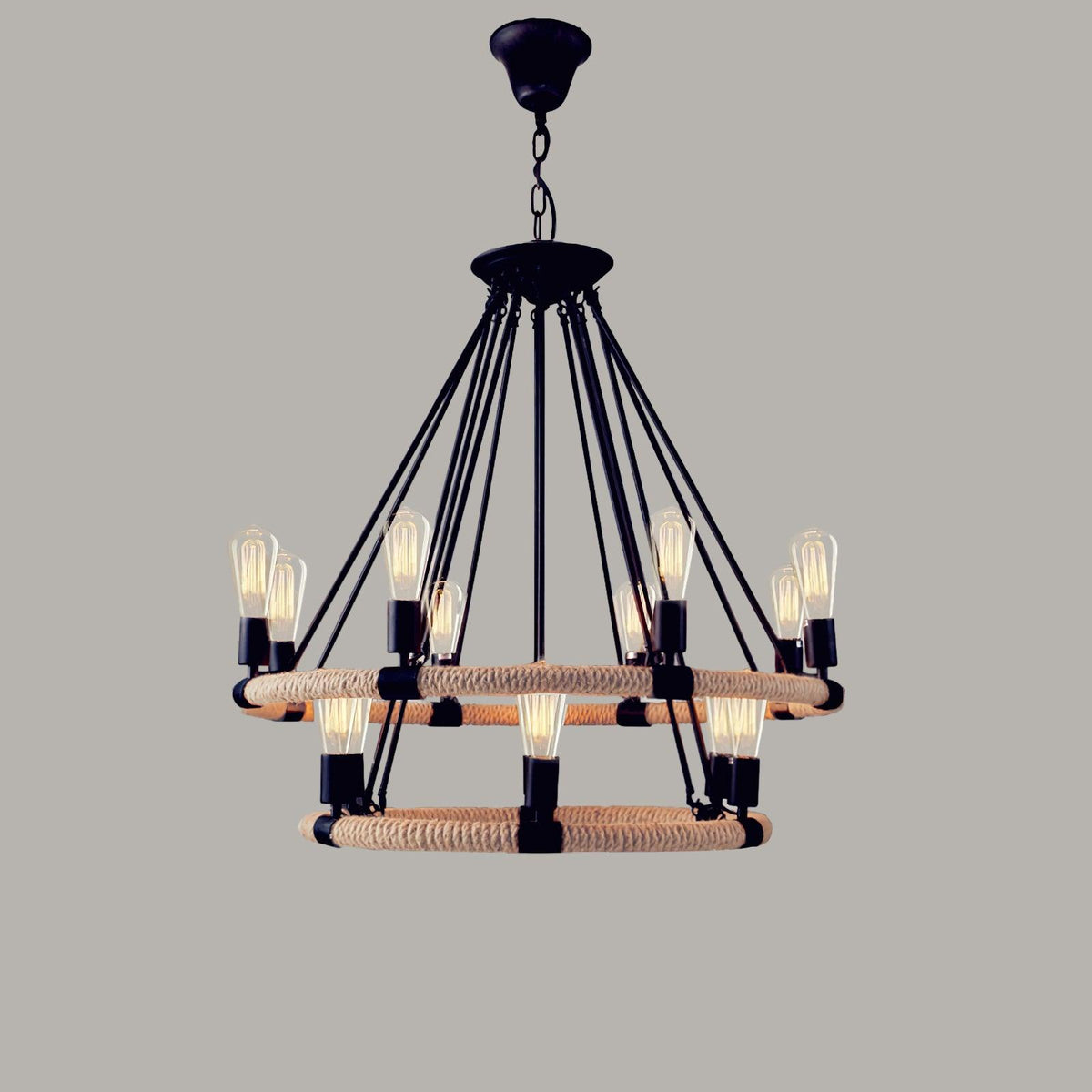 Sorenesa Lustre Hemp Rope Industrial Round