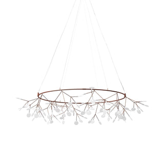 Arthearae Lustre Métal Acrylique Rond Luxe Postmoderne