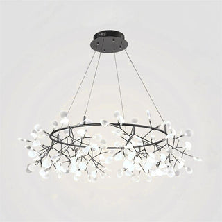 Arthearae Lustre Métal Acrylique Rond Luxe Postmoderne