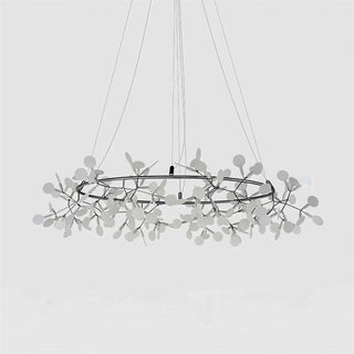 Arthearae Lustre Métal Acrylique Rond Luxe Postmoderne