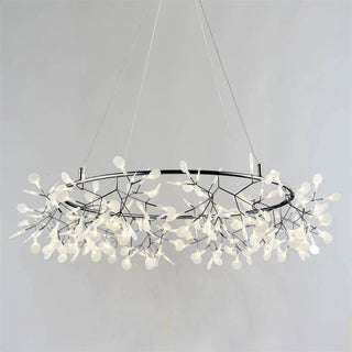 Arthearae Lustre Métal Acrylique Rond Luxe Postmoderne